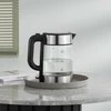 Xiaomi | Elektrinis stiklas Virdulys EU | Elektrinis | 2200 W | 1,7 l | Stiklas | 360° sukamasis pagrindas | Juodas/Nerūdijantis plienas