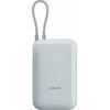 Išorinė baterija Xiaomi Power Bank 10000mAh (su integruotu kabeliu), mėlynos spalvos
