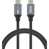 Yenkee YCU 323 BK USB kabelis C-C Gen.2 kabelis/ 1,5 m YENKEE