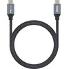 Yenkee YCU 323 BK USB kabelis C-C Gen.2 kabelis/ 1,5 m YENKEE