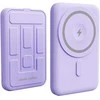 Belaid. įkrov. nešiojam. akumuliatorius su magnetu YENKEE 5000mAh/20W/USBC/15W violetinis
