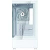 Zalman P10 microatx mini tower korpusas, baltas