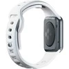 3mk silikoninė Watch apyrankė Apple Watch 38 / 40 / 41 mm - baltos spalvos