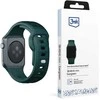 3MK Silicone Watch apyrankė everžalios spalvos for Apple Watch 38/40/41mm