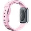 3MK silikoninis laikrodžio dirželis, rausvos spalvos, Apple Watch 38/40/41 mm