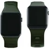 3MK Silicone Watch apyrankė Dark žalios spalvos for Apple Watch 42/44/45/49mm