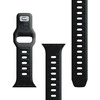 3MK Silicone Watch apyrankė juodos spalvos for Apple Watch 42/44/45/49mm