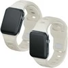 3MK silikoninis laikrodžio dirželis, smėlio spalvos, skirtas „Apple Watch 42/44/45/49 mm“
