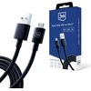 3MK Hyper Cable USB-A – Micro USB1.2m 5V 2,4A juodos spalvos cable