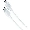 3mk Hyper Charger PD GaN 25W laidinis įkroviklis USB-C kabelis - baltos spalvos
