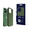 Dėklas Apple iPhone 13 Pro Max – 3mk Hardy Silicone MagCase Alpine Žalias