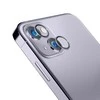 Apsauginis stiklas kamerai Apple iPhone 14 9H 3mk Lens Protection Pro series lens - violetinė