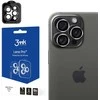 Apsauginis stikliukas kamerai 3mk Lens Pro Apple iPhone 15 Pro sidabrinis