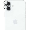 3mk Hardy Lens Protection Pro Kameros apsauga with Juodas Frame Apple iPhone 16 / 16 Plus