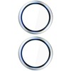 3mk Hardy Lens Protection Pro Kameros apsauga with Sidabrinis Frame Apple iPhone 16 / 16 Plus