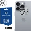 Apsauginis stikliukas kamerai 3mk Lens Pro Apple iPhone 16 Pro/16 Pro Max juodas