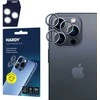 3mk Hardy Lens Protection Pro Kameros apsauga with Sidabrinis Frame Apple iPhone 16 Pro / 16 Pro Max