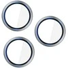 3mk Hardy Lens Protection Pro Kameros apsauga with Sidabrinis Frame Apple iPhone 16 Pro / 16 Pro Max