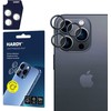 3mk Hardy Lens Protection Pro Kameros apsauga with Juodas Frame Apple iPhone 16 Pro / 16 Pro Max