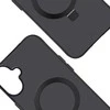 3Mk apsaugos 3mk dūminis dėklas su magnetu ir stovu iPhone 17 - juodas