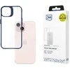 3mk Satin Armor Case+ Mėlyna Apple iPhone 15 - dėklas telefonui skaidrus