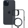 3mk Satin Armor MagCase with MagSafe Apple iPhone 15 Plus - dėklas telefonui skaidrus with dėklas telefonui juodos spalvos Frame