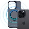 Dėklas 3MK Smoke Apple iPhone 15 Pro Magsafe ir stovas