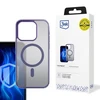 Dėklas 3mk Frosty MagCase Violetinė Apple iPhone 15 Pro Max - dėkals telefonui violetinės spalvos