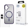Dėklas 3MK Frosty MagCase skirtas Apple iPhone 17 violetinė