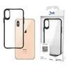 3Mk Protection 3mk Satin Armor dėklas+ iPhone Xs Max - permatomas juodas
