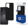 3Mk apsauginis matinis dėklas Motorola Moto G24 telefonui - Juodas