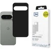 3Mk apsauginis 3mk matinis dėklas, skirtas „Google Pixel 10“ / „Google Pixel 10 Pro“ – matinis juodas