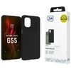 3Mk apsauginis matinis dėklas Motorola Moto G55 5G - Juodas