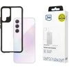 3mk Satin Armor Case+ Samsung Galaxy A35 5G - dėklas telefonui skaidrus dėklas telefonui juodos spalvos frame