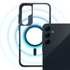 Dėklas 3mk Satin Armor MagCase, skirtas Samsung Galaxy A55 5G – skaidrus