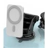 1St Cool 1stCOOL belaidis QI įkroviklis 15W, magnetinis, automobiliui, suderinamas su MagSafe, baltas
