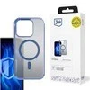 Dėklas 3mk Frosty MagCase Mėlyna Case for Apple iPhone 13 Pro Max - Transparent