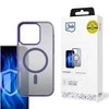 Dėklas 3mk Frosty MagCase Apple iPhone 16E - Violetinė