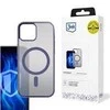 Dėklas 3MK Frosty MagCase skirtas Apple iPhone 17 violetinė