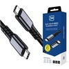 3Mk Protection Accessories - 3mk Hyper Cable N-SERIES Thunderbolt 4 2m 48V/5A 40Gb/s 240W 8K60Hz Juodas