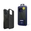 Dėklas 3mk apsauginis dangtelis HARDY MagFabric Case skirtas Apple iPhone 15 Pro, juodas