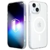 Dėklas 3MK Misty MagCase do Apple iPhone 15 balta