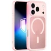 Dėklas 3MK Misty MagCase do Apple iPhone 17 Pro Max rožinis