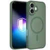 Dėklas 3MK Misty MagCase do Apple iPhone 17 žalia
