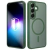 Dėklas 3MK Misty MagCase do Samsung Galaxy S25 žalia