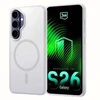 Dėklas 3mk Samsung Galaxy S26 FE - Smoke MagCase Baltas (W-3SmoMgWhi-SGS26FE)