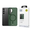 Dėklas 3mk Smoke MagCase for Samsung Galaxy S24 - Žalias-Translucent