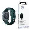 3mk silikoninis dirželis laikrodžiui Apple Watch 38 / 40 / 41 mm - žalios spalvos