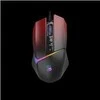 A4tech Bloody Pelė W60 Max aktyvuota, apšviesta žaidimų pelė, 12000 DPI, USB, juodai raudona