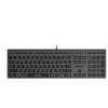 Klaviatūra A4Tech FX60 (FX60-W-GY)